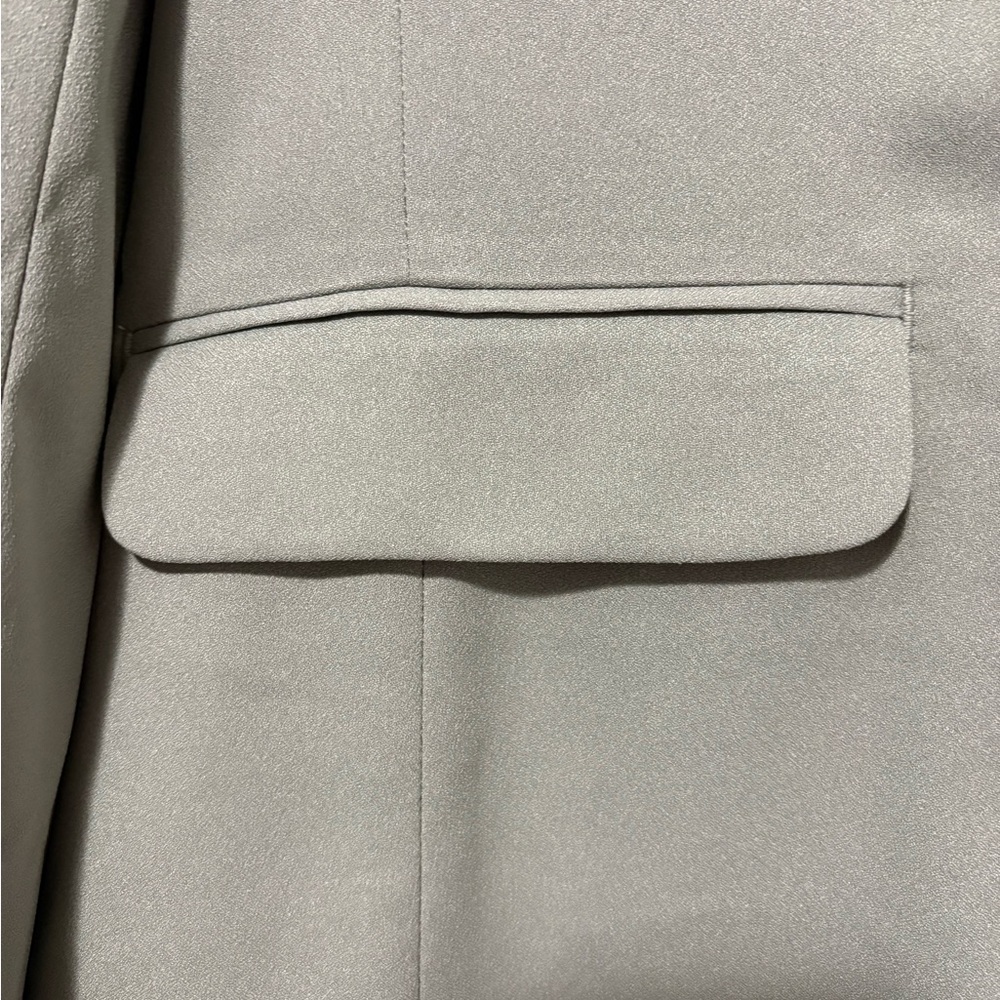 Abercrombie & Fitch Light Sage Green Blazer - Picture 8 of 9
